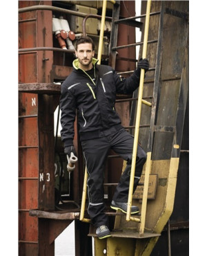 Pilotenjacke Terrax Workwear Gr.M schwarz/limette 100% PES Terrax