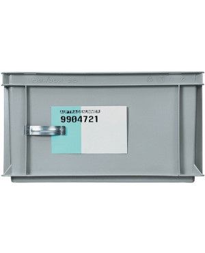 Zettelklammer verz.f.Transportstapelkasten LOCKWEILER