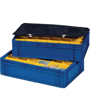 Einsatzkasten 86x73x120mm gelb f.400x300mm LA-KA-PE