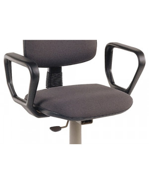 Armlehne Fit f.Arbeitsdrehstuhl Serie Fit starr schwarz BIMOS