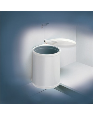 Abfallsammler Compact-Box H365xB290xT310mm 15l weiß HAILO