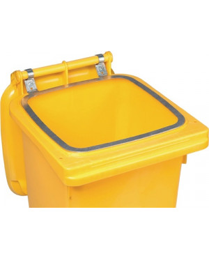 Haltering f.Müllgroßbehälter 120l Stahlbl.verz.VAR