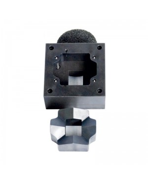 Blechlocher - Rechtecklocher für HARTING Han-Yellock Steckverbinder mit in die Matrize integr. Ankörnspitzen