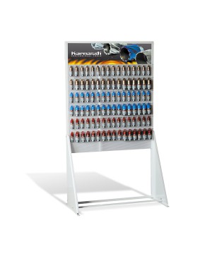 Display leer Lochwand