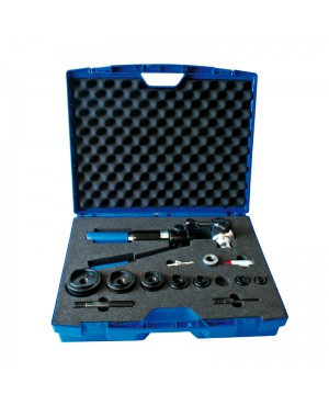 Power Punch Hand Hydraulik mit Blechlochersatz Power Split metrisch M16–ISO M63