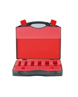 Kernbohr-Set, Kunststoffkoffer für 6 Kernbohrer