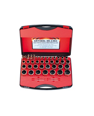 Koffer für Kernbohrer + Lochsägen Set 39 Stück